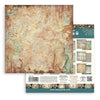 Stamperia GARDENS OF TIME BACKGROUNDS 12x12 Double Faced Scrapbook Paper 10 PCS+Bonus #SBBL186