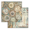 Stamperia GARDENS OF TIME BACKGROUNDS 12x12 Double Faced Scrapbook Paper 10 PCS+Bonus #SBBL186