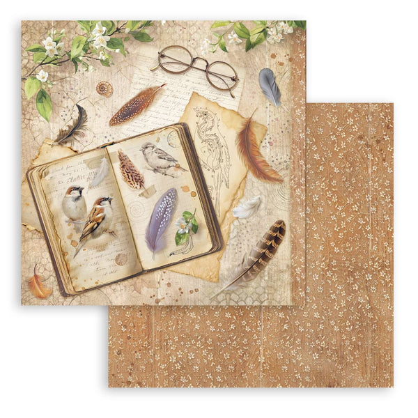 Stamperia ALL AROUND 12x12 Double Faced Scrapbook Paper 10 PCS+Bonus #SBBL187