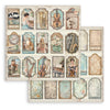 Stamperia SYMPHONY 12x12 Double Faced Scrapbook Paper 10 PCS+Bonus #SBBL188