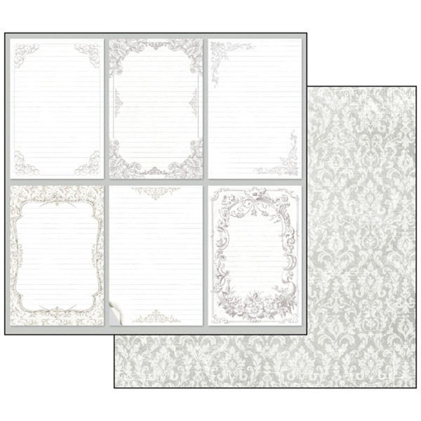 Stamperia WEDDING 12X12 Double Faced Paper 10 Sheets + Bonus #SBBL18