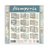 Stamperia WHITE CHRISTMAS 12x12 Double Faced Scrapbook Paper 10 PCS+Bonus #SBBL190