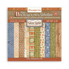 Stamperia SILENT NIGHT - Christmas BACKGROUNDS 12x12 Double Faced Scrapbook Paper 10 PCS+Bonus #SBBL193