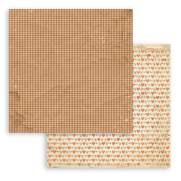 Stamperia SILENT NIGHT - Christmas BACKGROUNDS 12x12 Double Faced Scrapbook Paper 10 PCS+Bonus #SBBL193