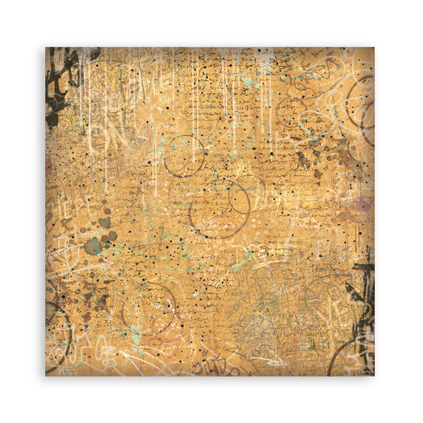 Stamperia FURRY FRIENDS 2 - BACKGROUNDS 12x12 Double Faced Scrapbook Paper 10 PCS + Bonus #SBBL195