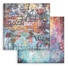 Stamperia FURRY FRIENDS 2 - BACKGROUNDS 12x12 Double Faced Scrapbook Paper 10 PCS + Bonus #SBBL195