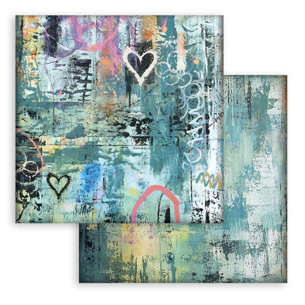 Stamperia FURRY FRIENDS 2 - BACKGROUNDS 12x12 Double Faced Scrapbook Paper 10 PCS + Bonus #SBBL195