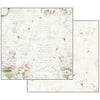 Stamperia LILAC FLOWERS 12x12 Double Faced Paper 10 Sheets + Bonus #SBBL21