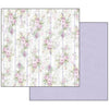 Stamperia LILAC FLOWERS 12x12 Double Faced Paper 10 Sheets + Bonus #SBBL21