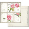 Stamperia LETTERS & FLOWERS 12x12 Double-sided Paper 10 pcs + Bonus #SBBL22