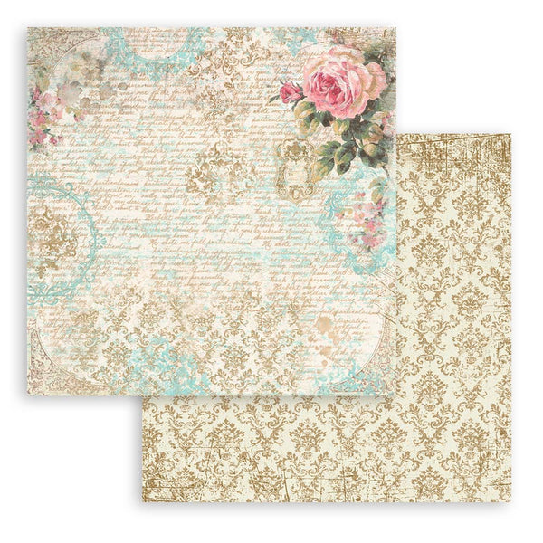 Stamperia PRECIOUS GIFT 12x12 Double Faced Scrapbook Paper 10 PCS + Bonus SBBL24