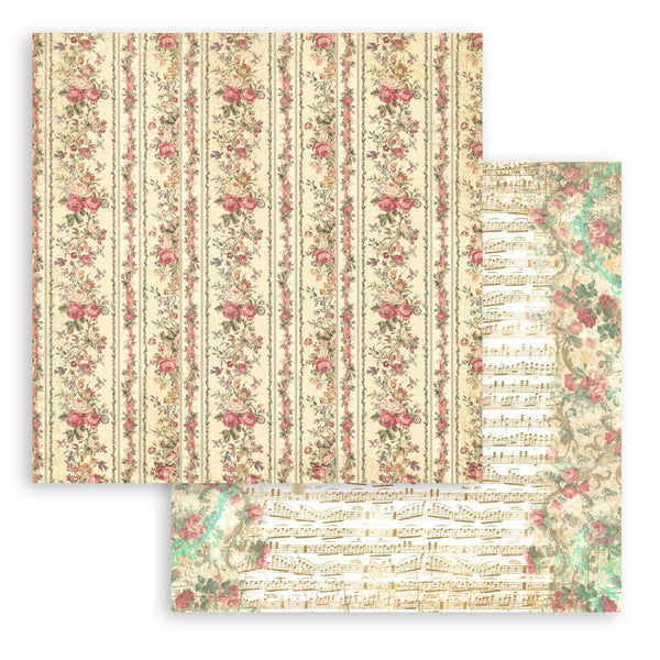 Stamperia PRECIOUS GIFT 12x12 Double Faced Scrapbook Paper 10 PCS + Bonus SBBL24