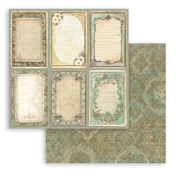 Stamperia PRECIOUS GIFT 12x12 Double Faced Scrapbook Paper 10 PCS + Bonus SBBL24