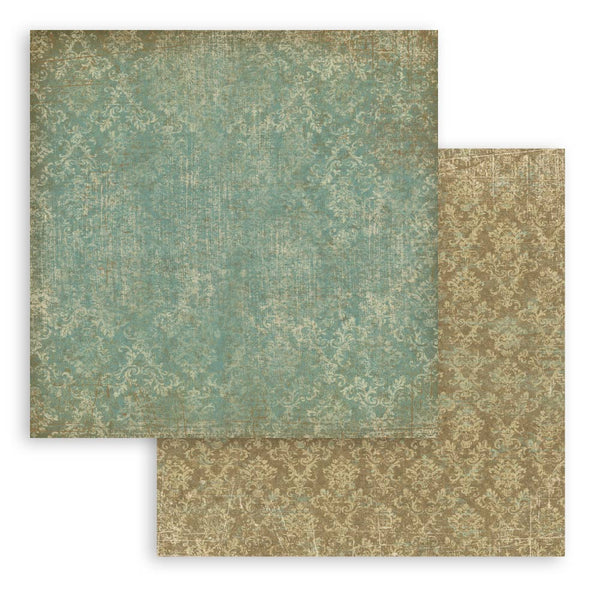 Stamperia PRECIOUS GIFT 12x12 Double Faced Scrapbook Paper 10 PCS + Bonus SBBL24