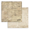 Stamperia AROUND the WORLD 12x12 Double Faced Scrapbook Paper 10 PCS SBBL28