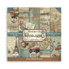 Stamperia AROUND the WORLD 12x12 Double Faced Scrapbook Paper 10 PCS SBBL28