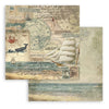 Stamperia AROUND the WORLD 12x12 Double Faced Scrapbook Paper 10 PCS SBBL28