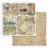 Stamperia AROUND the WORLD 12x12 Double Faced Scrapbook Paper 10 PCS SBBL28