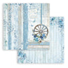 Stamperia BLUE LAND 12x12 Double Faced Scrapbook Paper 10 Sheets + BONUS #SBBL47