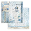 Stamperia BLUE LAND 12x12 Double Faced Scrapbook Paper 10 Sheets + BONUS #SBBL47