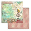 Stamperia ALICE 12x12 Double Faced Paper 10 Sheets + Bonus #SBBL52