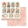 Stamperia - PINK CHRISTMAS 12x12 Double Faced Paper 10 Sheets + Bonus #SBBL73