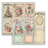 Stamperia - PINK CHRISTMAS 12x12 Double Faced Paper 10 Sheets + Bonus #SBBL73