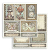 Stamperia SIR VAGABOND 12x12 Double Faced Paper 10 Sheets + Bonus #SBBL80