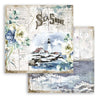 Stamperia Romantic Collection SEA DREAM 12x12 Double Faced Scrapbook Paper 10 Sheets #SBBL87