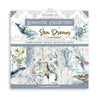 Stamperia Romantic Collection SEA DREAM 12x12 Double Faced Scrapbook Paper 10 Sheets #SBBL87