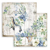 Stamperia Romantic Collection SEA DREAM 12x12 Double Faced Scrapbook Paper 10 Sheets #SBBL87