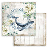 Stamperia Romantic Collection SEA DREAM 12x12 Double Faced Scrapbook Paper 10 Sheets #SBBL87