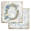 Stamperia Romantic Collection SEA DREAM 12x12 Double Faced Scrapbook Paper 10 Sheets #SBBL87