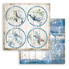 Stamperia Romantic Collection SEA DREAM 12x12 Double Faced Scrapbook Paper 10 Sheets #SBBL87