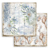 Stamperia Romantic Collection SEA DREAM 12x12 Double Faced Scrapbook Paper 10 Sheets #SBBL87