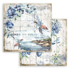 Stamperia Romantic Collection SEA DREAM 12x12 Double Faced Scrapbook Paper 10 Sheets #SBBL87