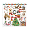 Stamperia Christmas Romantic Collection CHRISTMAS 12x12 Double Faced Scrapbook Paper 10 PCS+Bonus #SBBL96