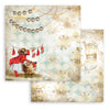 Stamperia Christmas Romantic Collection CHRISTMAS 12x12 Double Faced Scrapbook Paper 10 PCS+Bonus #SBBL96