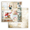 Stamperia Christmas Romantic Collection CHRISTMAS 12x12 Double Faced Scrapbook Paper 10 PCS+Bonus #SBBL96