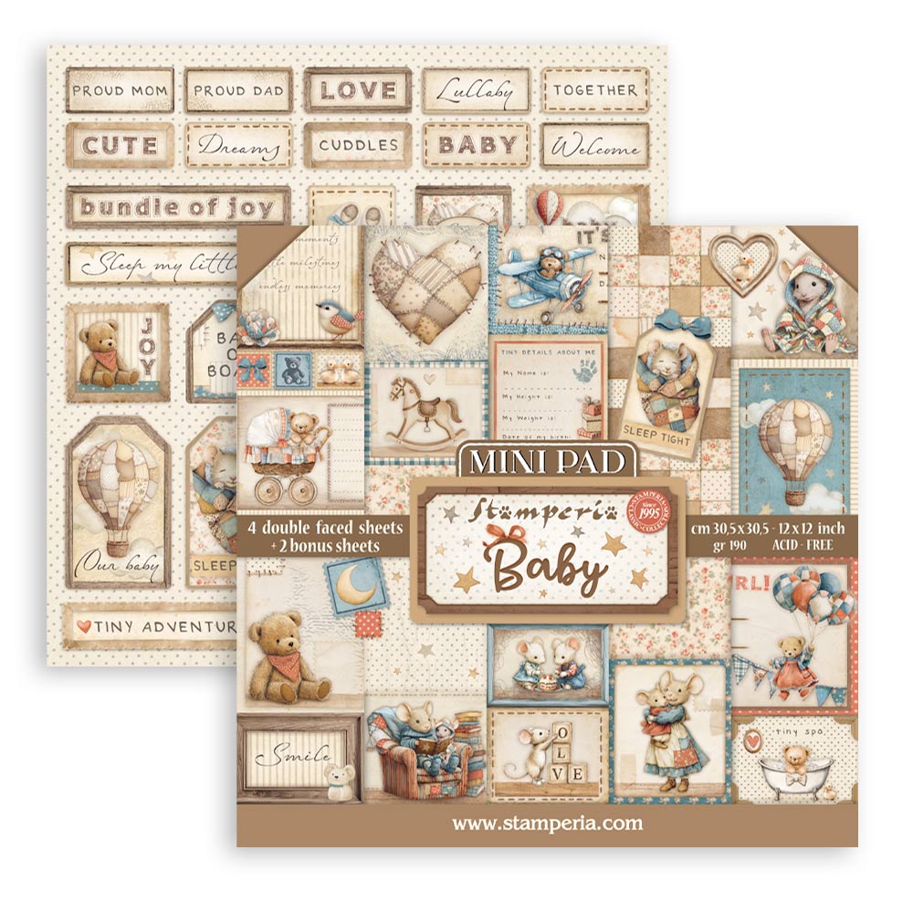 Stamperia BABY 12
