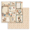 Stamperia BABY 12"X12" 4 Double Sheets + 2 Bonus Sheets Mini Pad  #SBBM001