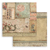 Stamperia ORIENTAL GARDEN 8X8 Double Faced Paper 10 Sheets + Bonus #SBBS09