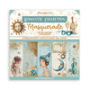 PRE-ORDER Stamperia MASQUERADE 8X8 Double Faced Paper 10 Sheets + Bonus #SBBS121