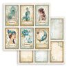 PRE-ORDER Stamperia MASQUERADE 8X8 Double Faced Paper 10 Sheets + Bonus #SBBS121