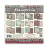Stamperia MASTER OF MAGIC BACKGROUNDS 8X8 Double Faced Paper 10 Sheets + Bonus #SBBS123