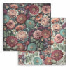 Stamperia MASTER OF MAGIC BACKGROUNDS 8X8 Double Faced Paper 10 Sheets + Bonus #SBBS123
