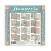 Stamperia VENICE CITY OF ART 8X8 Double Faced Paper 10 Sheets + Bonus #SBBS128
