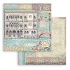Stamperia VENICE CITY OF ART 8X8 Double Faced Paper 10 Sheets + Bonus #SBBS128