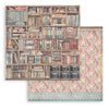 Stamperia VENICE CITY OF ART 8X8 Double Faced Paper 10 Sheets + Bonus #SBBS128