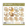 Stamperia WHISPERING WOODS 8X8 Double Faced Paper 10 Sheets + Bonus #SBBS131